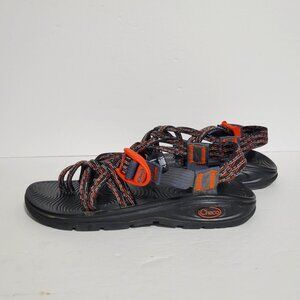 Chaco ZX2 Classic Outdoor Water Hiking Sandal Light Blue/Orange Women's Size W8